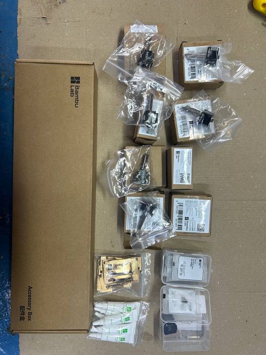 Запчастини деталі для Bambu Lab A1(mini), сопла платформа кулстек ориг