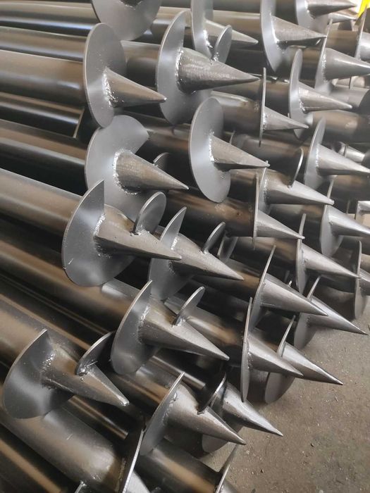 Геошуруп,, палі гвинтові, наконечники, під БУТІВКИ, фундамент, монтаж