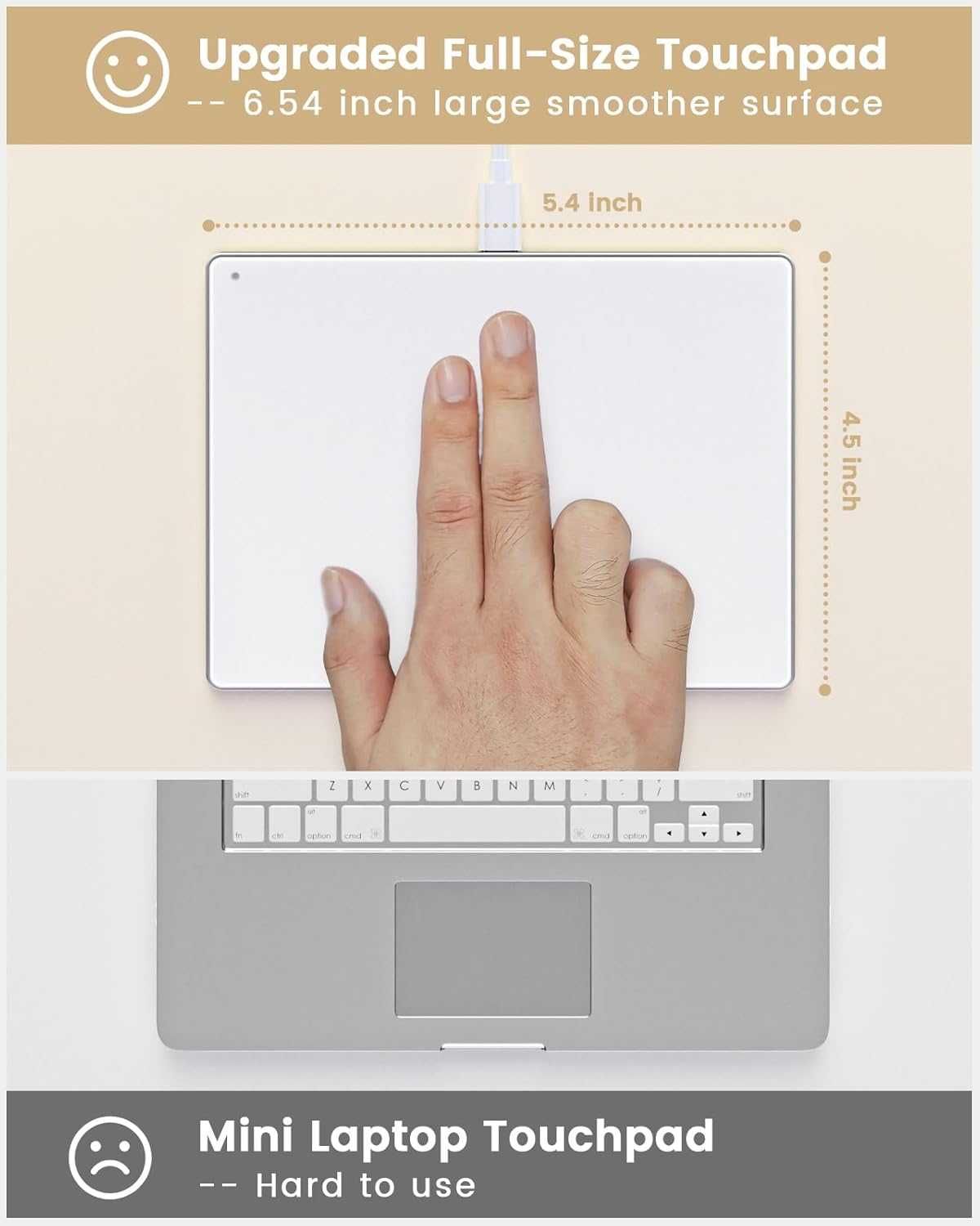 Touchpad do systemu Windows/Mac powystawowy NOWY
