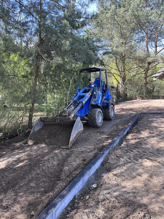 Wynajem ładowarka bez operatora  Multione glebogryzarka usługi ogrody