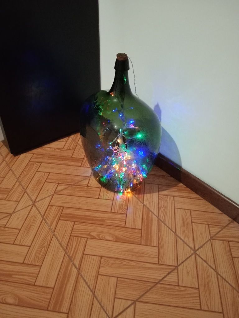 Garrafões antigos em palha de 20lt