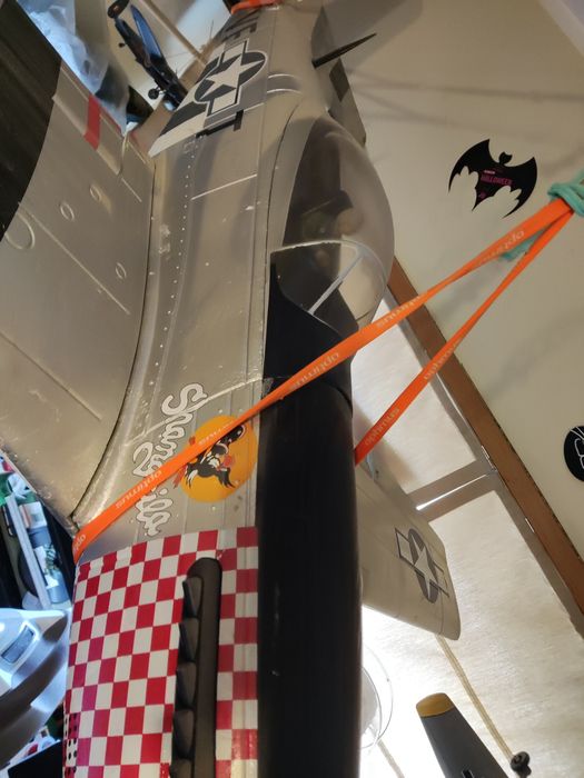 Vendo ou troco avião Mustang rc