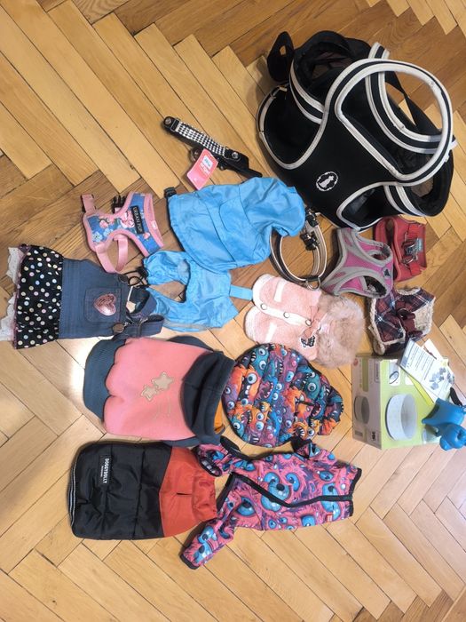 Одежда,переноска, аксессуары xs