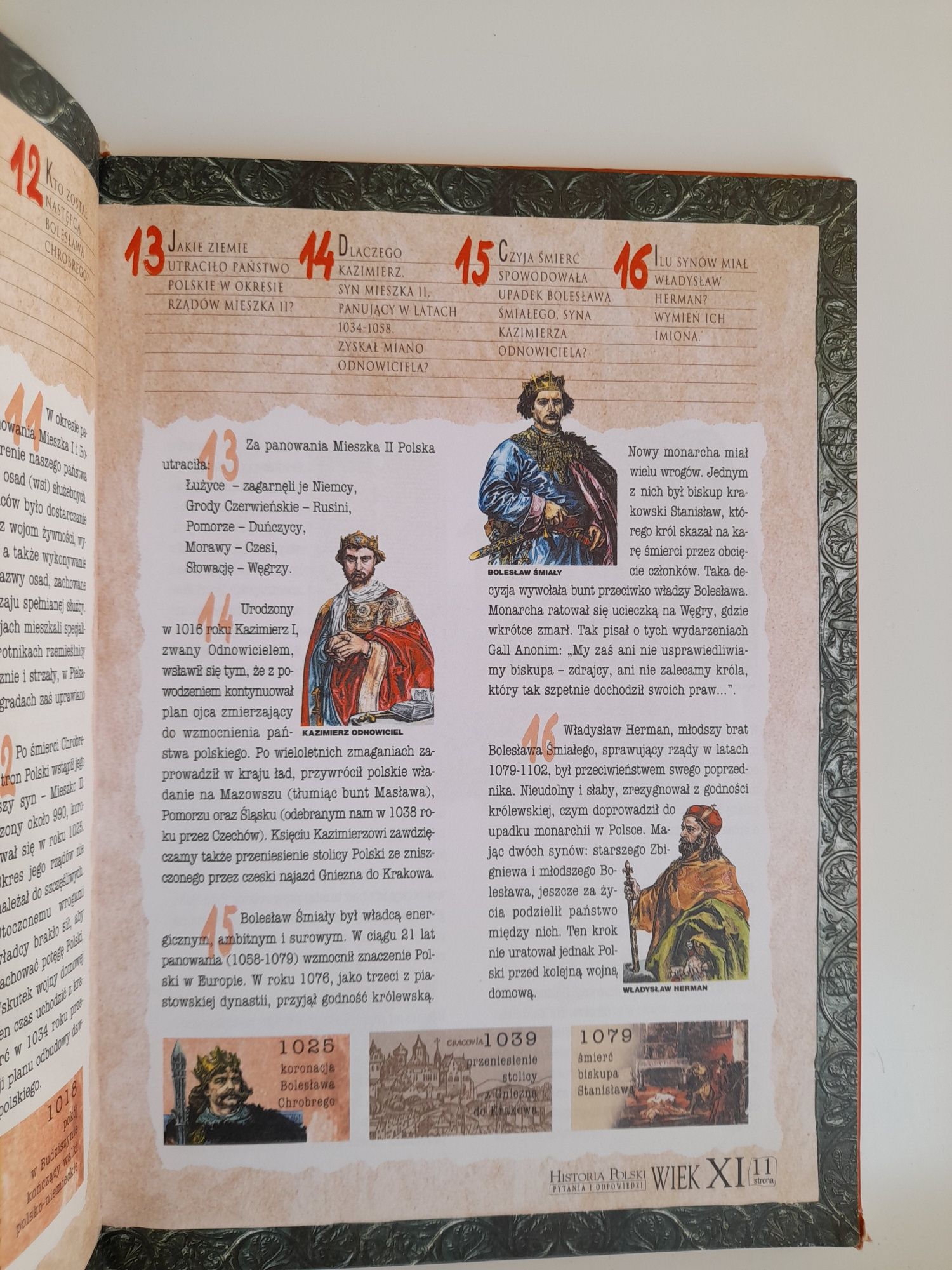Książka Historia Polski  Pytania i odpowiedzi  autor Piotr Kwiatkiewic