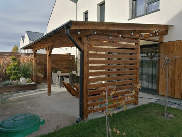 Zadaszenie tarasu,pergola tarasowa,dach,taras,poliweglan,KVH,BSH