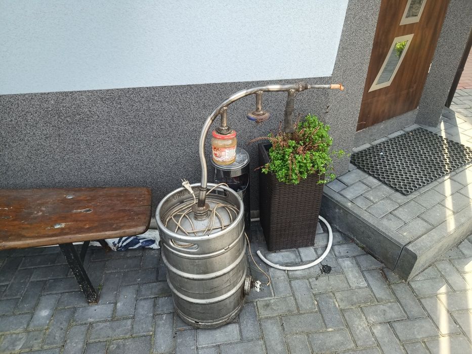 Destylator nierdzewny  50 l grzałka