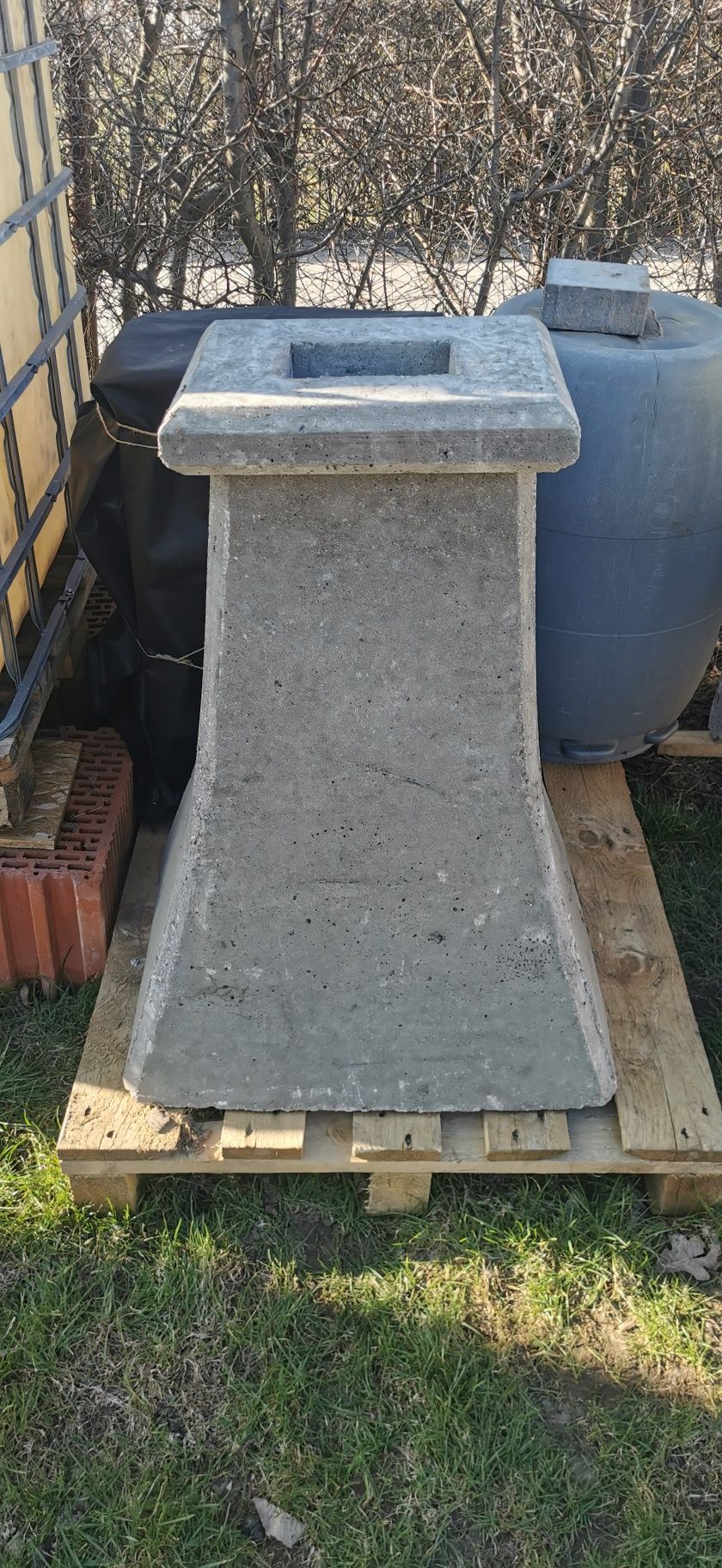 Grill betonowy zbrojony 6 elementów