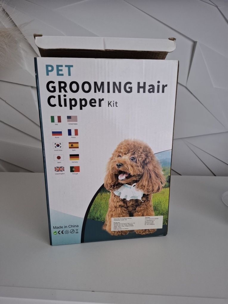 Zestaw do strzyżenia zwierząt – Pet Grooming Clipper Kit