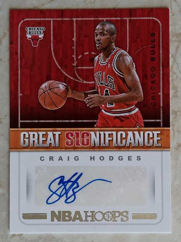 Panini NBA Hoops 2018-19 Great Significance Craig Hodges Auto