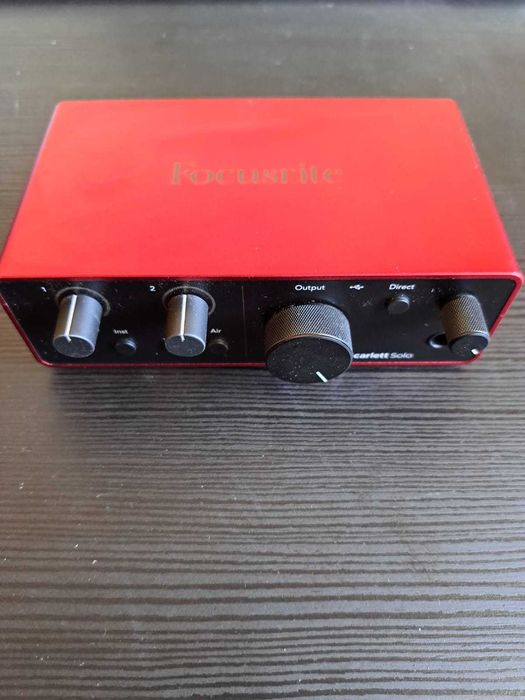 Focusrite Scarlett Solo 4th Gen