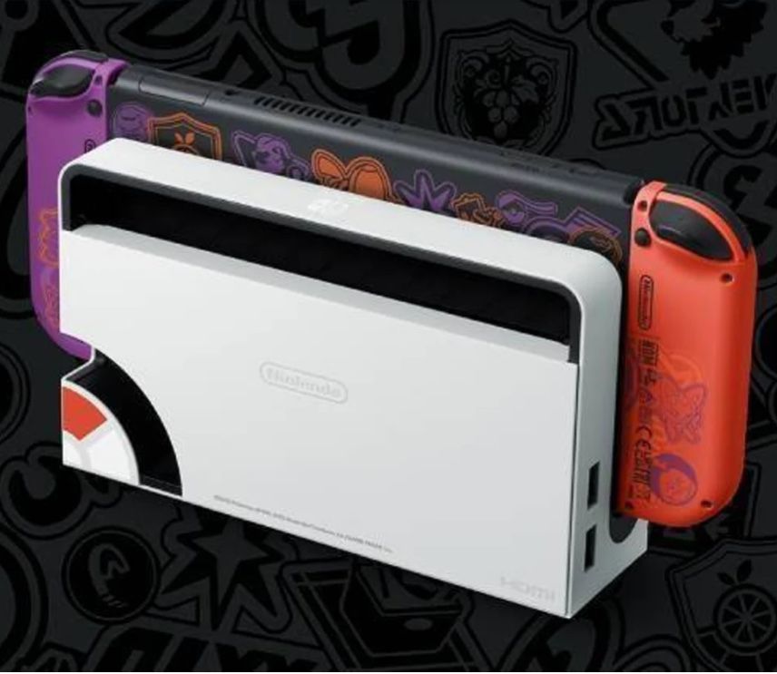 Nintendo Switch Oled Pokemon Scarlet & Violet Limited edt