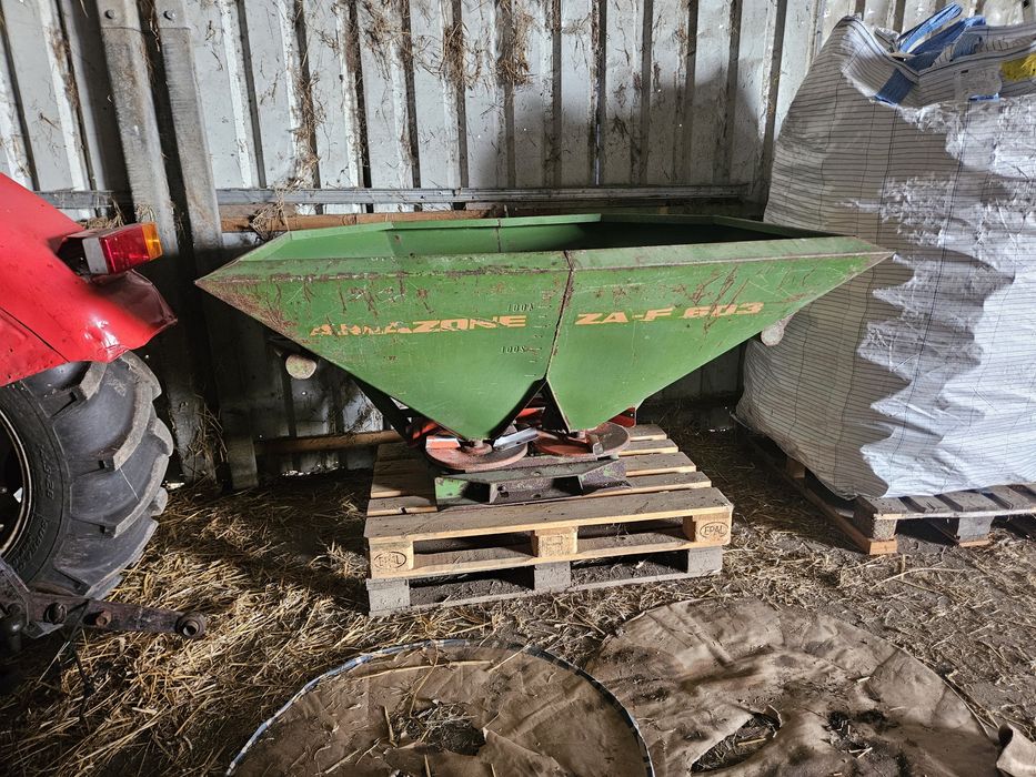 Rozsiewacz Amazone za-f 603 opryskiwacz przetrzasarka lejek