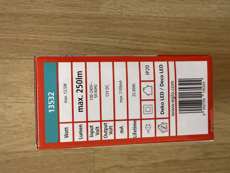 Fita led eglo nunca usado ainda con plastico