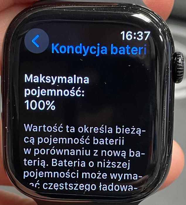 Jak nowy Apple Watch Series 10 46mm Jet Black GPS GWARANCJA 100% bater
