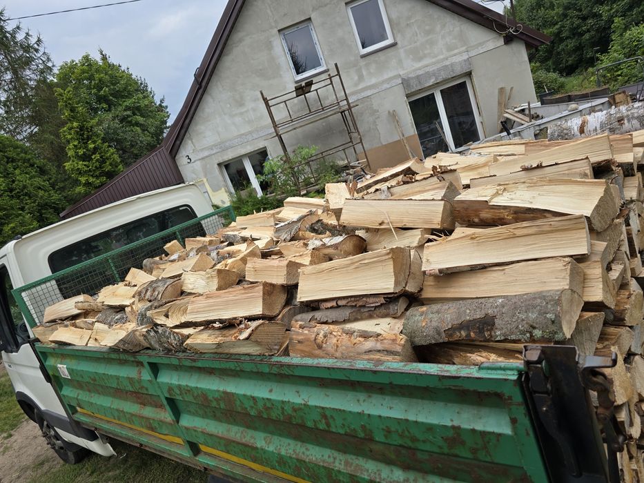 Drewno opałowe z transportem