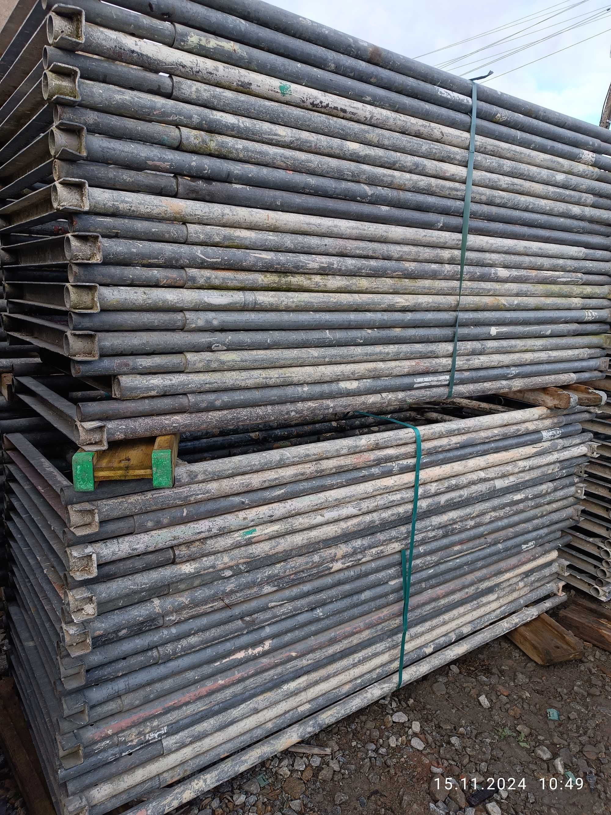 Rusztowanie 130m2 fasadowe używane