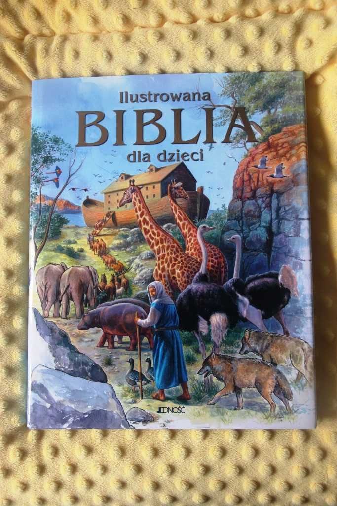 Ilustrowana Biblia dla dzieci nowa wyd. jedność komunia chrzest