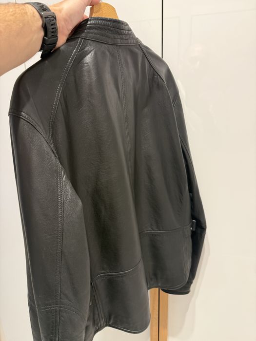 Kurtka skórzana Massimo Dutti