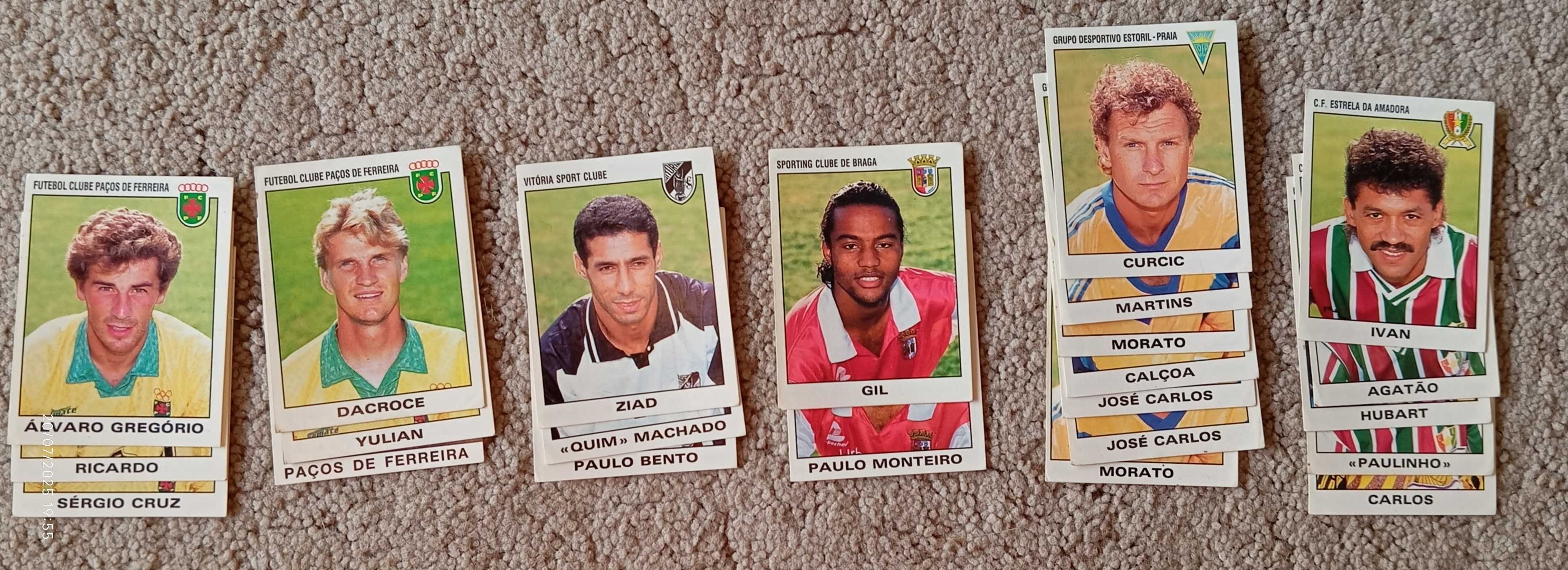 Cromos PANINI época 93-94