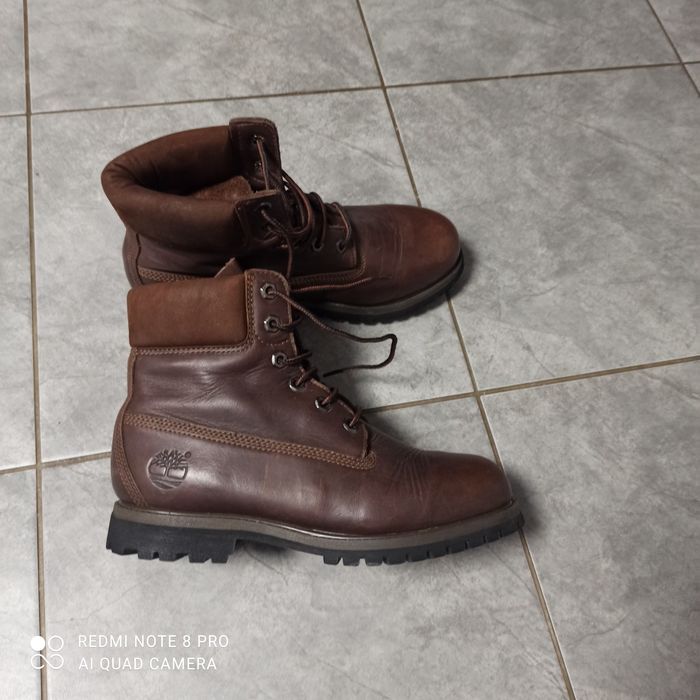 Skórzane buty Timberland