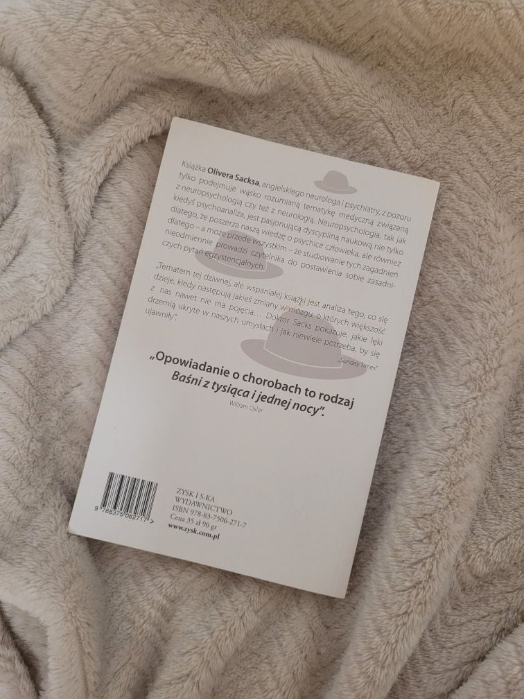 Oliver Sacks - Mężczyzna, który pomylił swoją żonę z kapeluszem