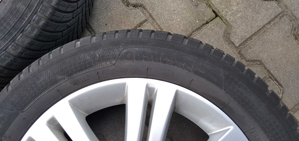 Opel 5x110 +  opony 205/55/R16  Kleber quadraxer