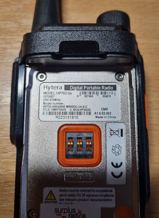 Hytera HP702 Uv (UHF)