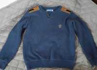 Zestaw-Sweterek/bluza i koszula 134 chłopięca