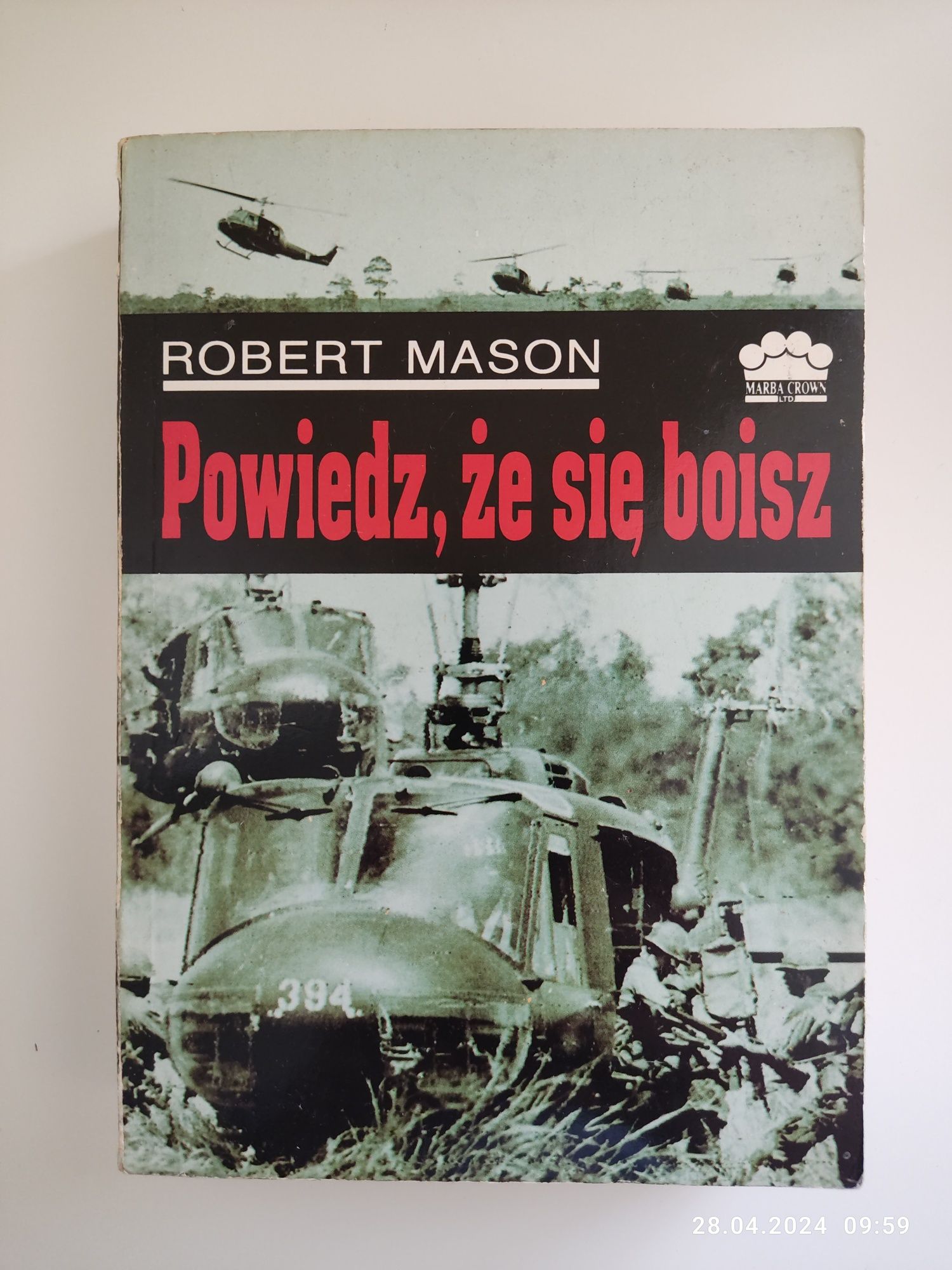 Powiedz że się boisz Robert Mason