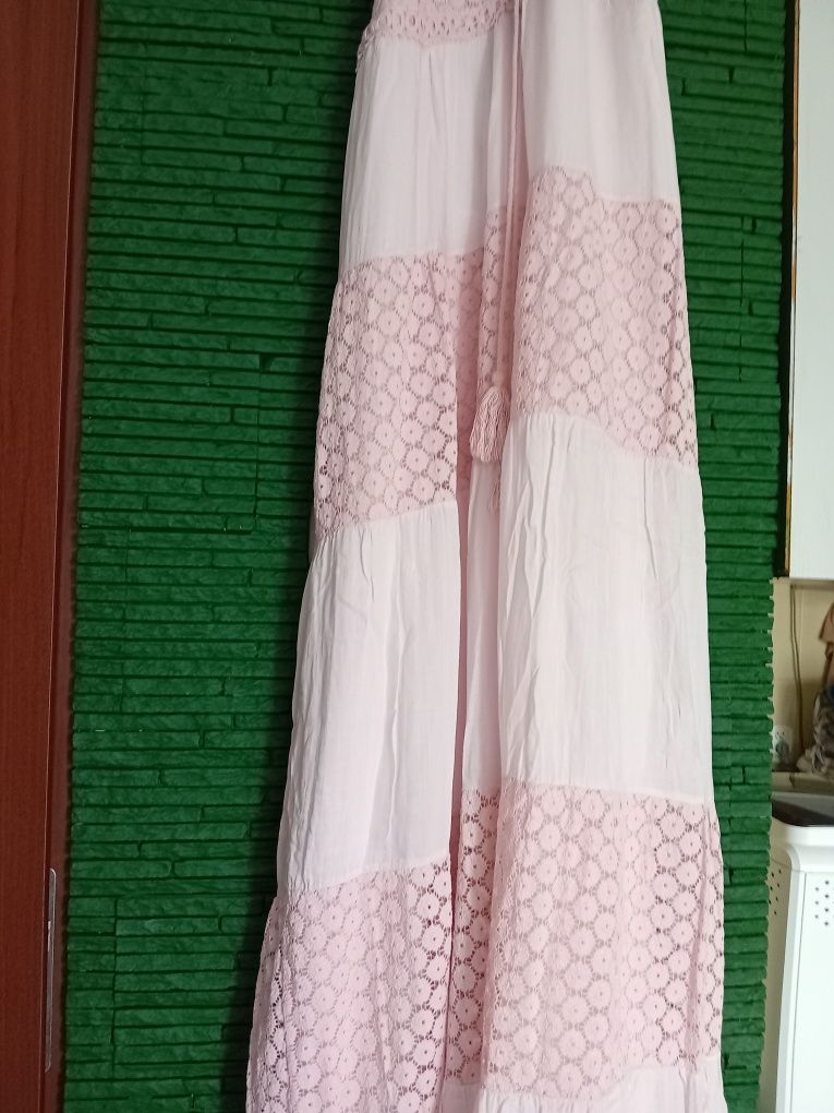 Sukienka letnia wiązana na szyji