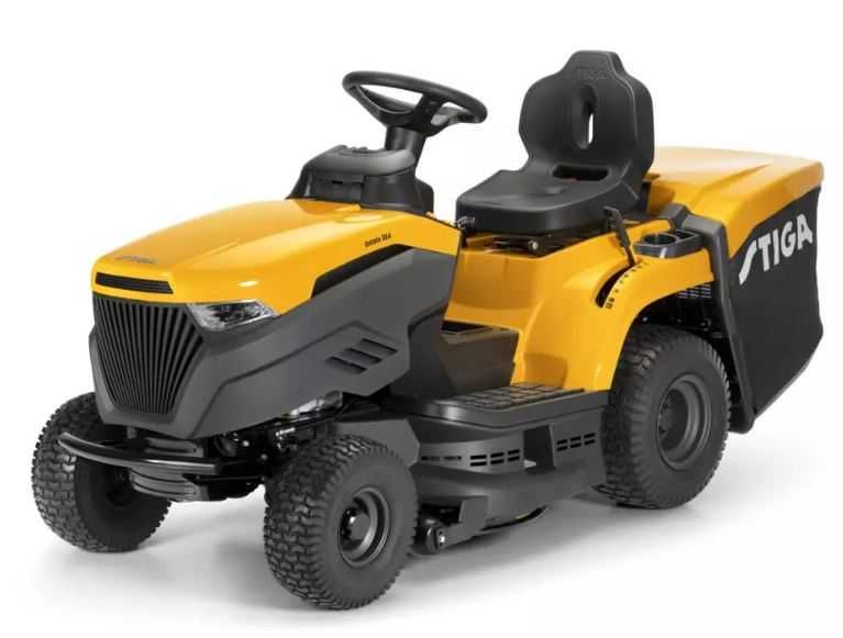 Traktorek Kosiarka Stiga Estate 384 / Automat / 84 cm / 240 L Kosz