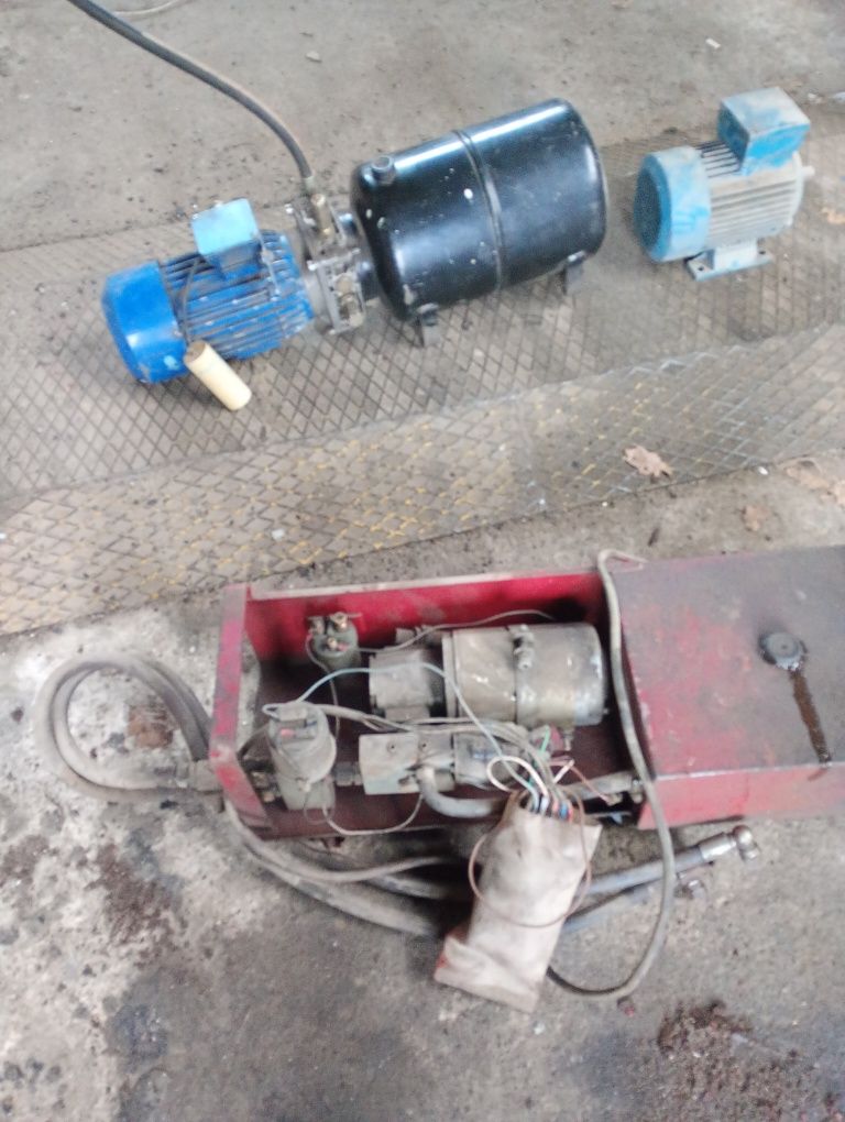 Maszyny warsztatowe pompy hydrauliczne silniki elektrycznepompy ,silni