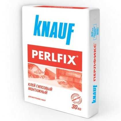 Клей для гипсокартона Knauf PERLFIX 30 кг и 15 кг