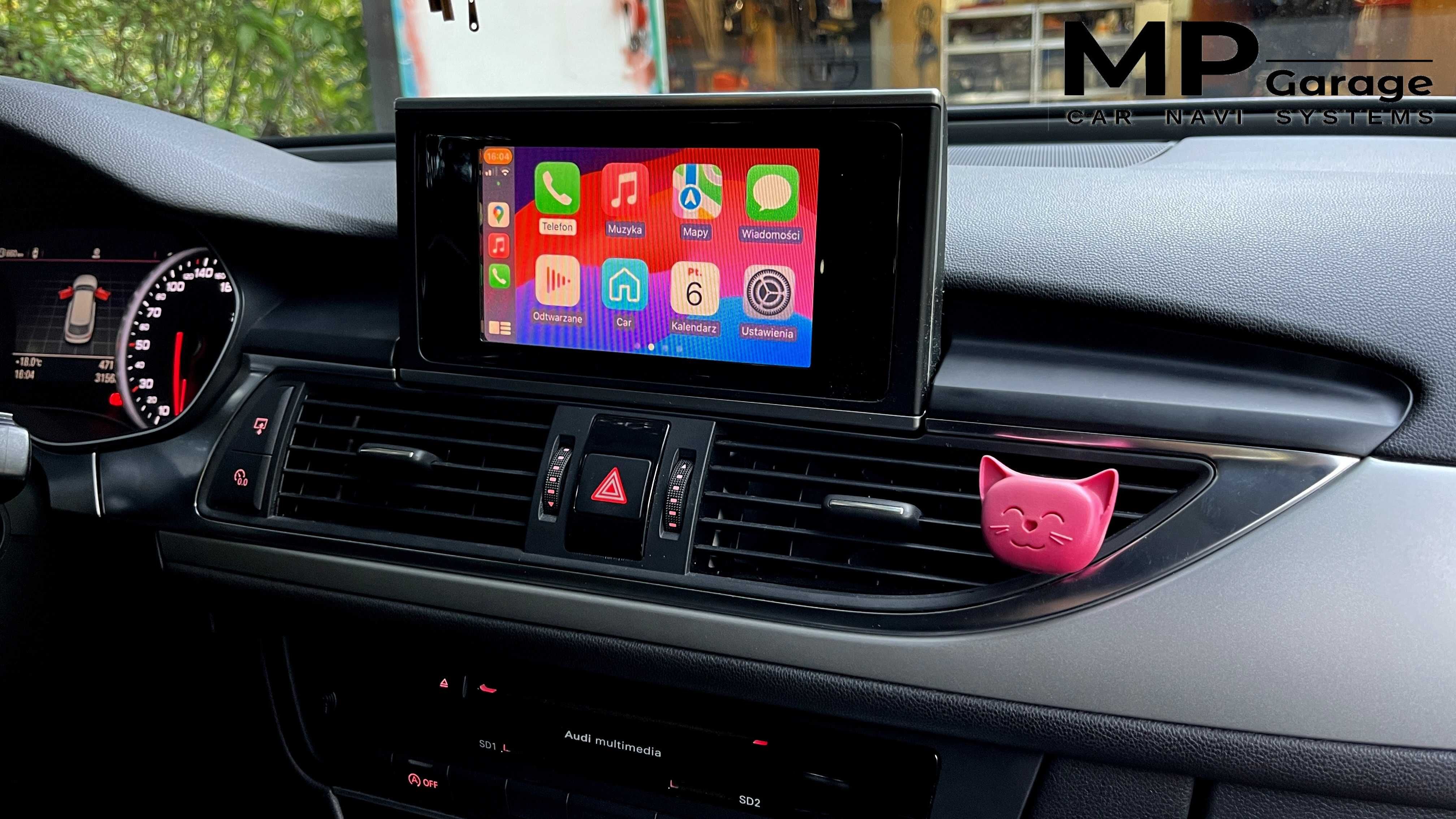 AUDI BOX APPLE CarPlay AndroidAuto A3 A4 A5 A6 A7 Q5 Q7 Montaż