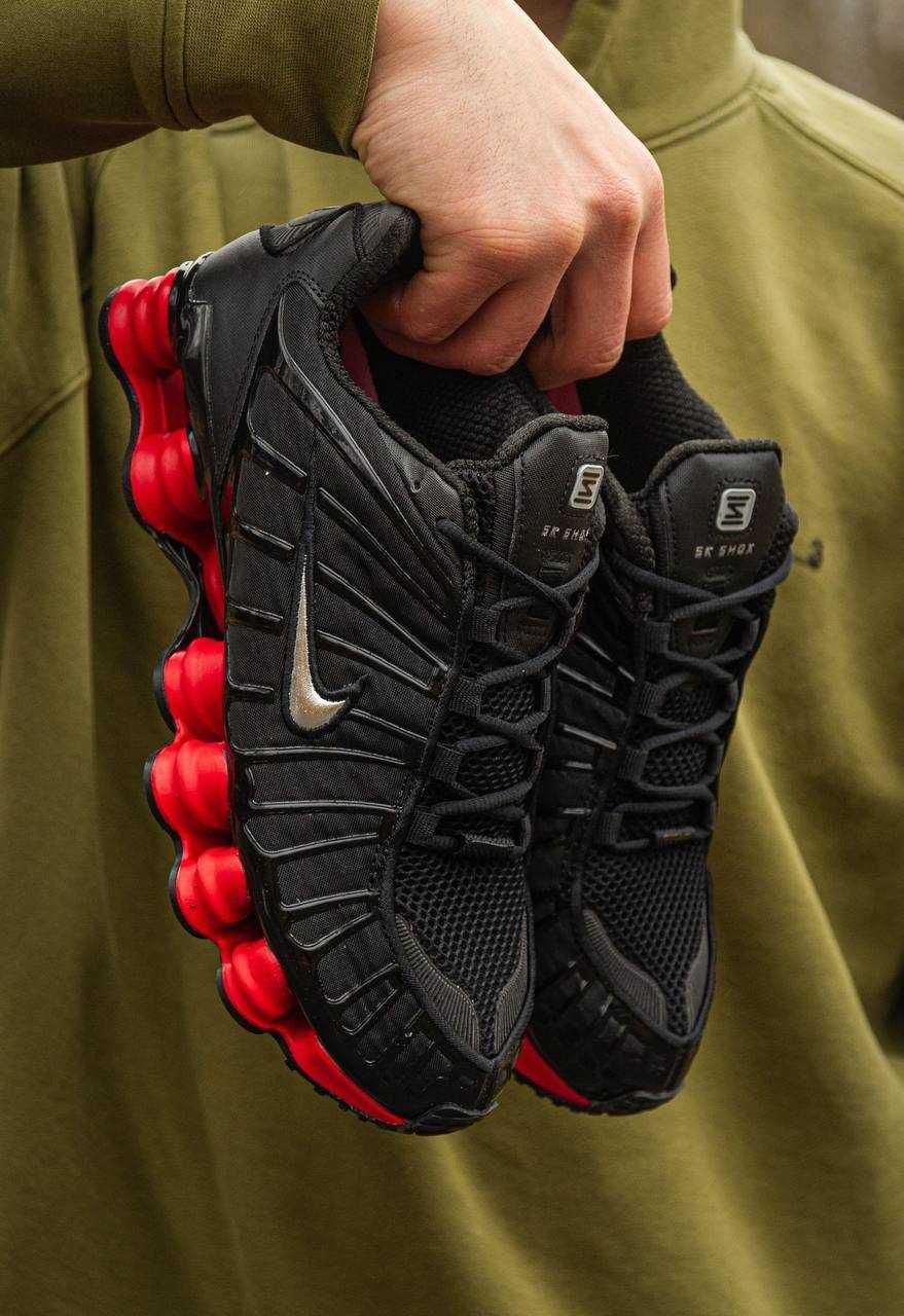 Meskie buty NK Shox LT Black\Red obuwie meskie 40-45