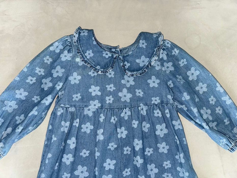 Сукня джинсова Zara оригінал р.98 на 2-3 роки Платье Zara
