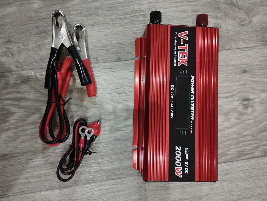 Инвертор чистый синус с 12 на 220 вольт  Преобразователь