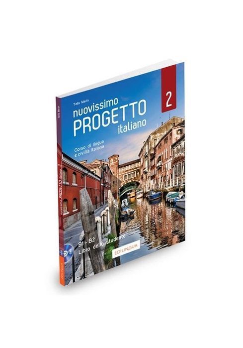 Nuovissimo Progetto Italiano 2 Podręcznik + Dvd Marin Telis Nowa