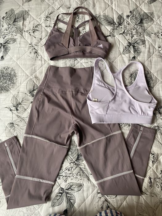Комплект лосины , топы Adidas (оригинал)