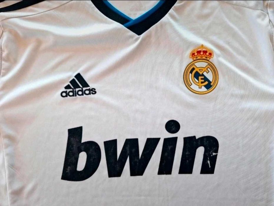 Koszulka klubowa sportowa Adidas bwin LFP Real Madryt Madrid rozm. M