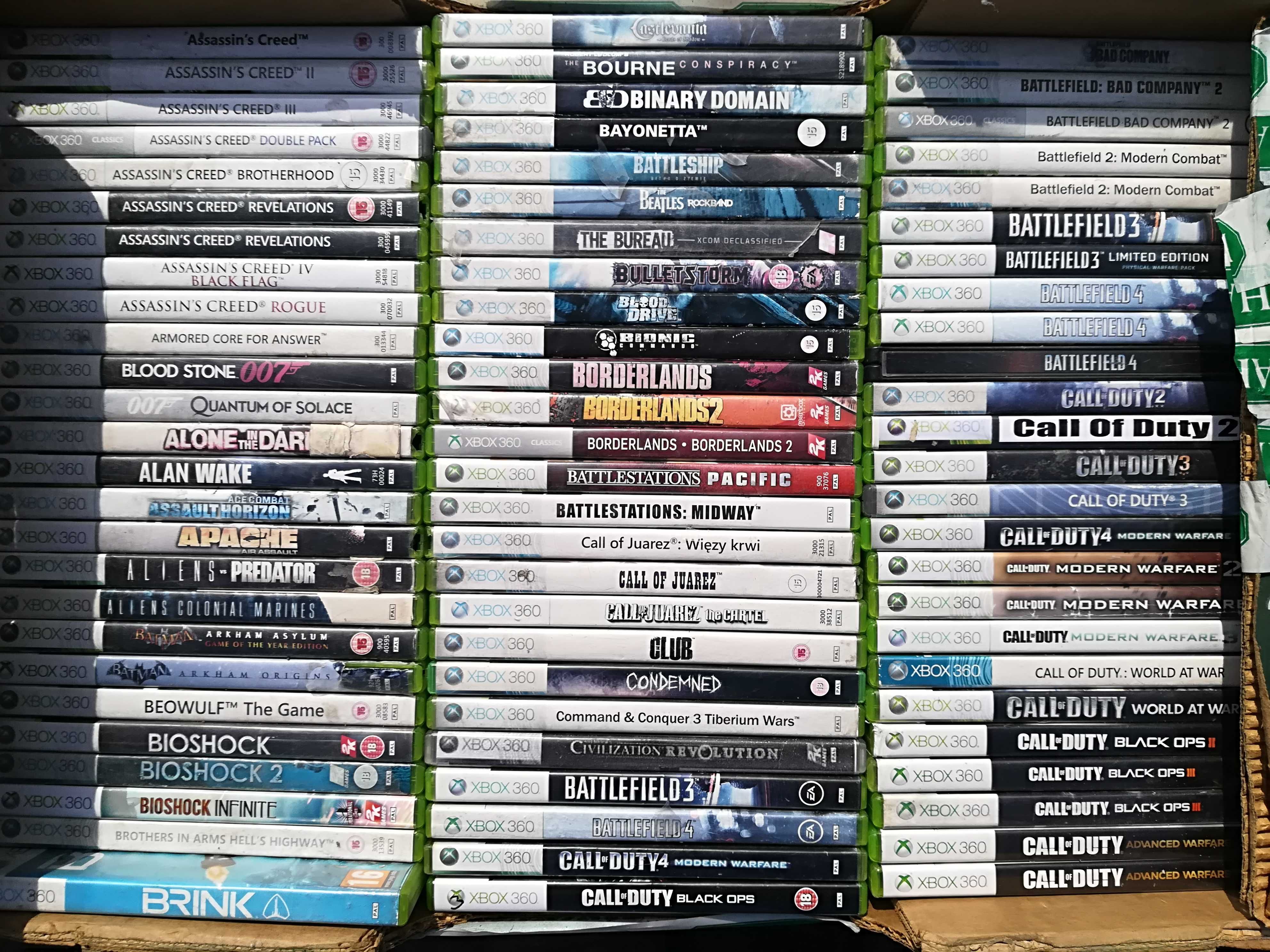 Konsola Xbox 360 250gb z kinect i gry karton oryginalny zestaw idealny