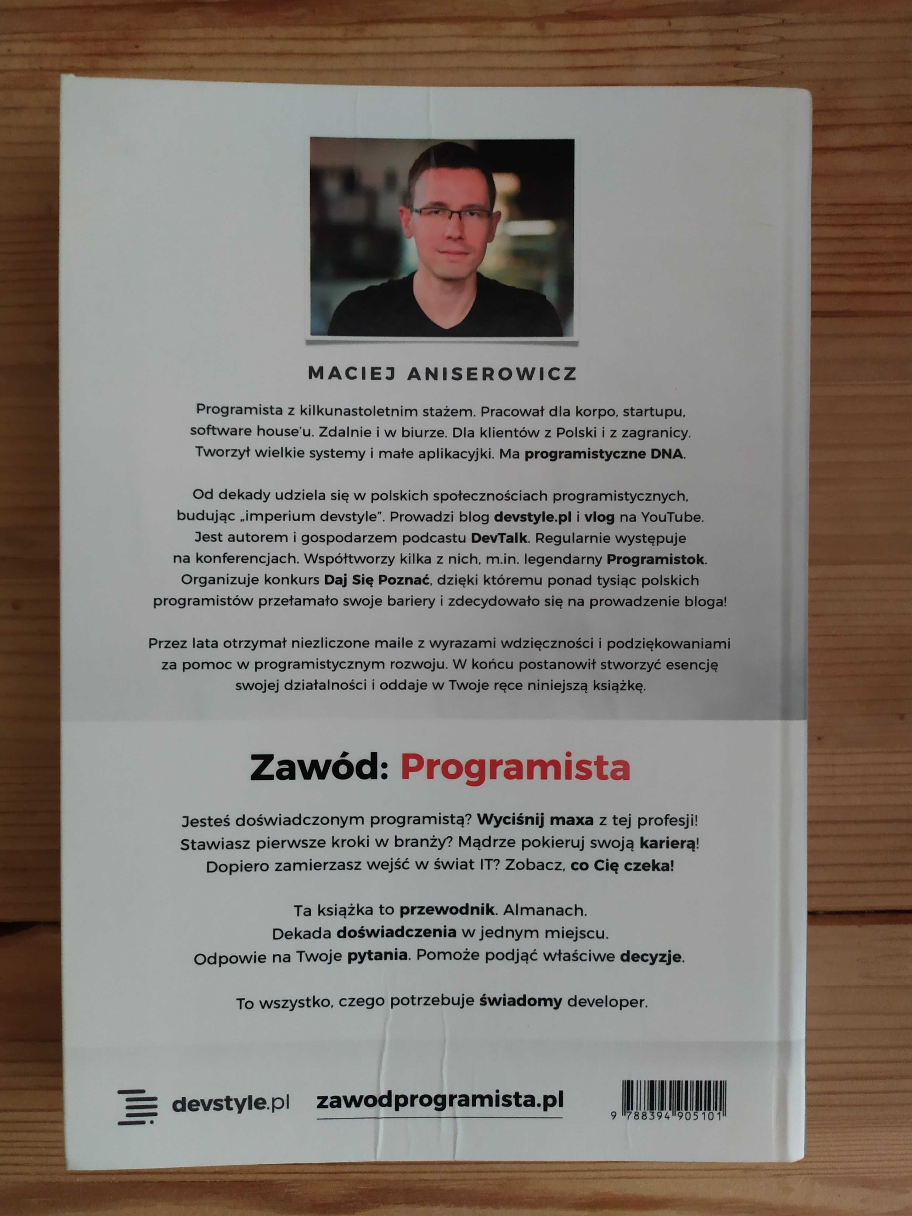 Zawód: Programista - Maciej Aniserowicz