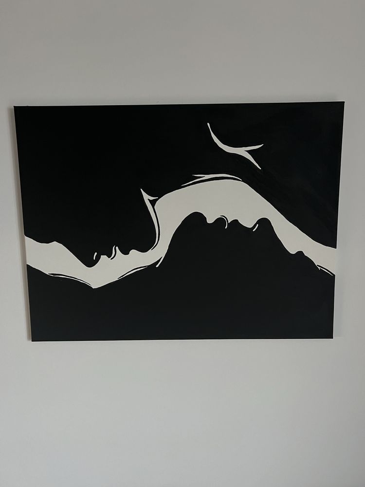 Obraz 80x60cm recznie malowany