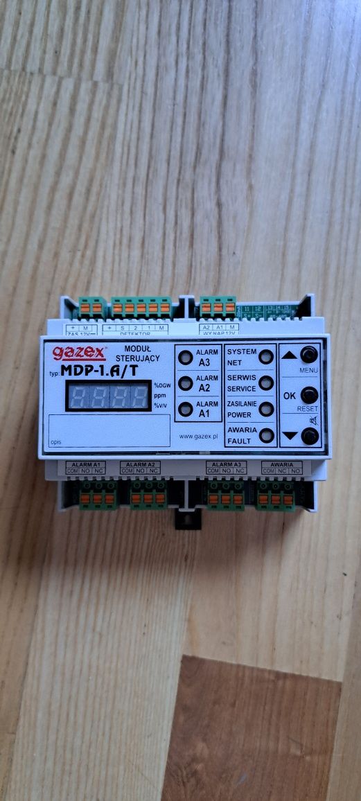Moduł sterujący MDP-1.A/TM/420 1 wej., zasilanie 12V, wyj 4-20mA, port