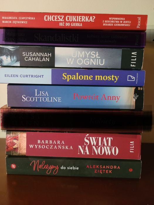 6 książek Świat na nowo,Chcesz cukierka? Idź do Gierka...