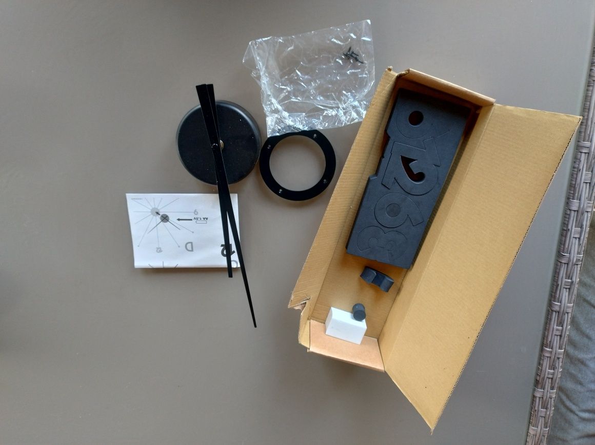 Zegar KARE umbrela, FIRMOWY mechanizm wskazówki