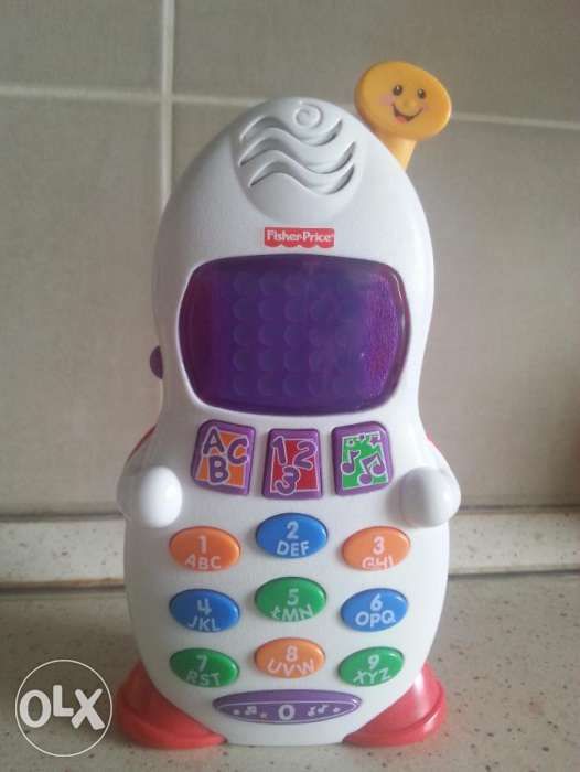 Fisher Price telefon zabawka