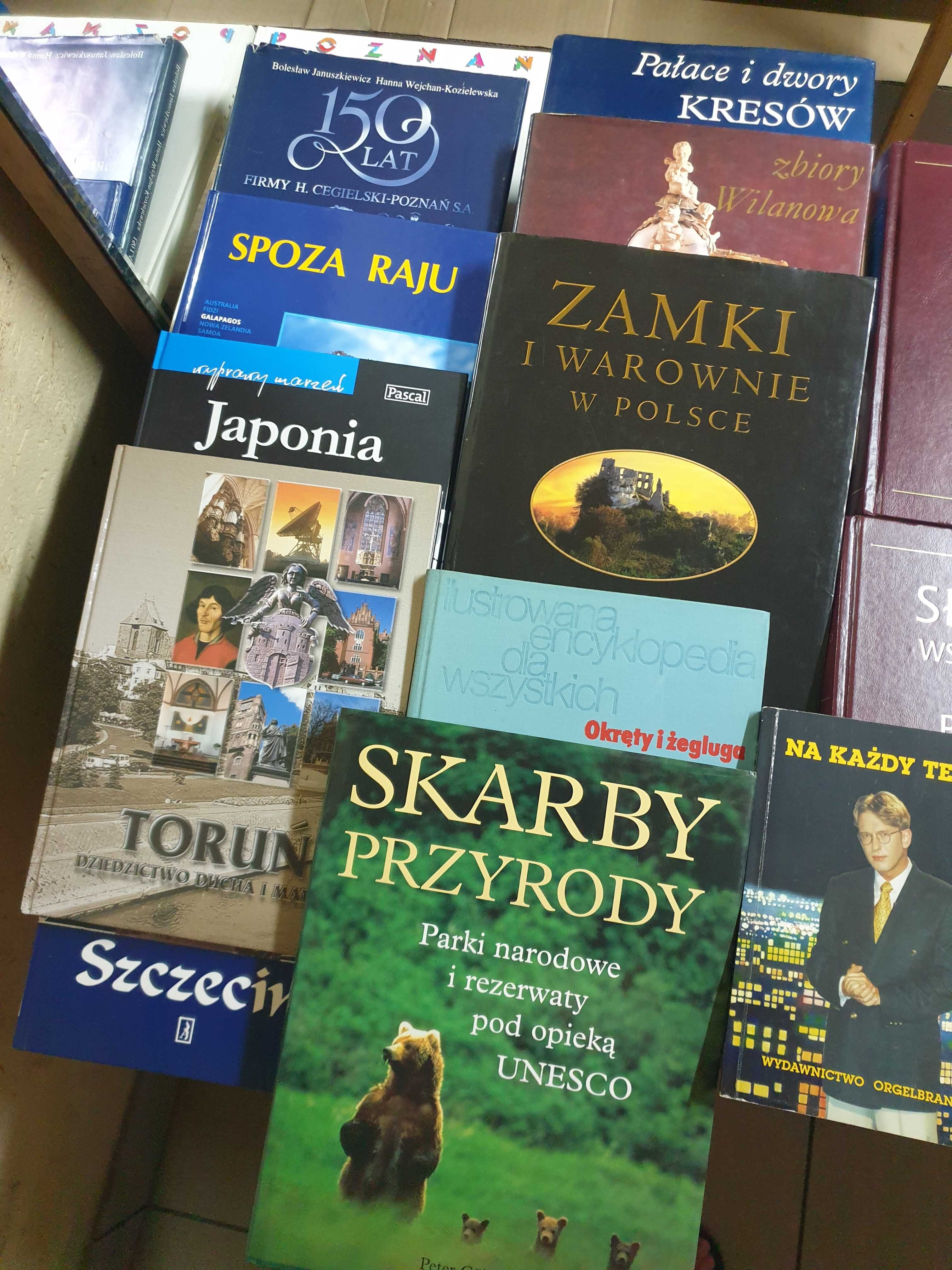 30kg ksiazek albumy książki zestaw paczka 22szt sztuka historia parki