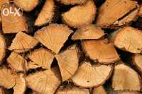 Drewno opałowe, sezonowane, bardzo suche.