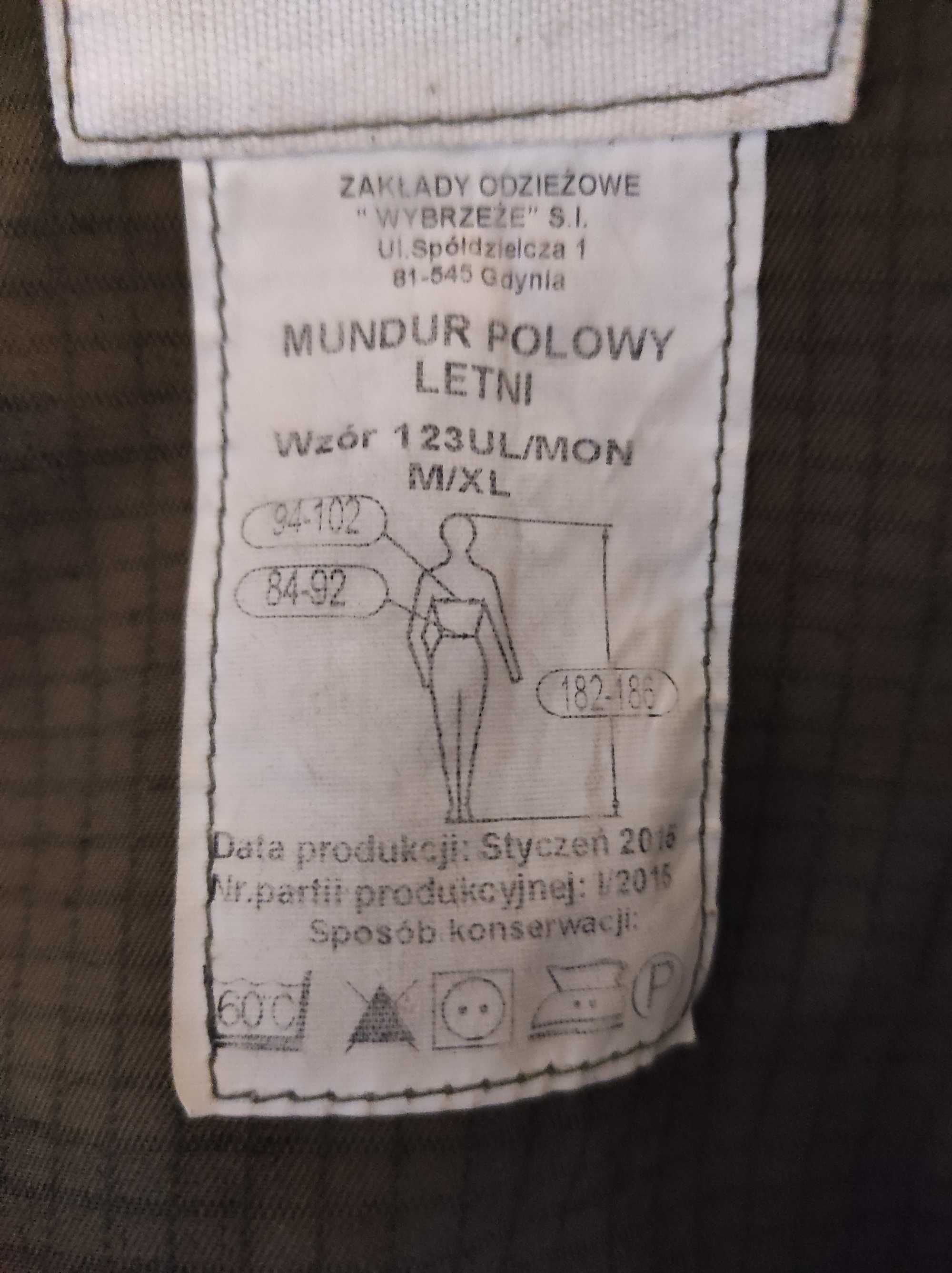 Mundur polowy wzór 123 UP/MON 2010 rozmiar M/XL